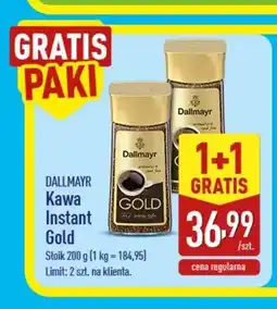 ALDI Kawa instant Dallmayr Gold oferta