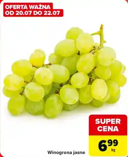 Carrefour Market Winogrona jasne oferta