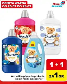 Carrefour Market Płyny do płukania tkanin Coccolino oferta