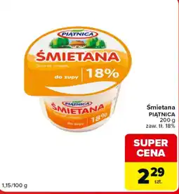 Carrefour Market Śmietana PIĄTNICA oferta