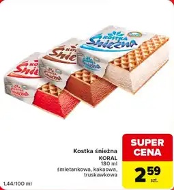 Carrefour Market Kostka śnieżna KORAL oferta