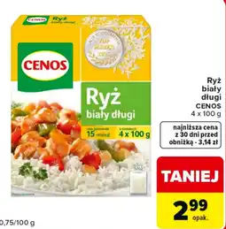 Carrefour Market Ryż biały długı CENOS oferta