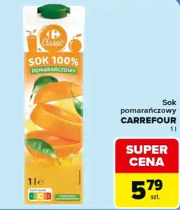 Carrefour Market Sok pomarańczowy CARREFOUR oferta