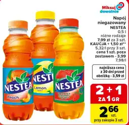 Carrefour Market Napój niegazowany NESTEA oferta