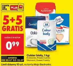 Biedronka Cukier biały oferta