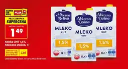 Biedronka Mleko UHT 1,5% Mleczna Dolina oferta