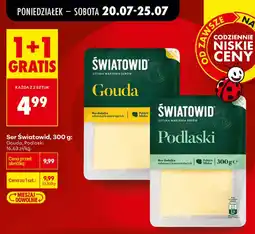 Biedronka ŚWIATOWID Gouda oferta