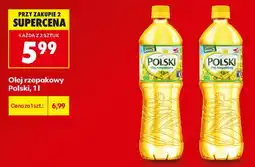 Biedronka Olej rzepakowy Polski oferta