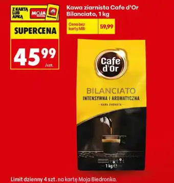 Biedronka Kawa ziarnista Cafe d'Or Bilanciato oferta