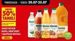 Biedronka Soki, Nektary i Napoje Riviva oferta