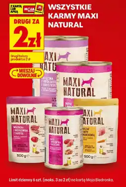 Biedronka Maxi Natural oferta