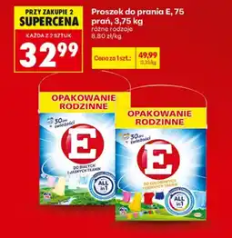 Biedronka Proszek do prania E oferta