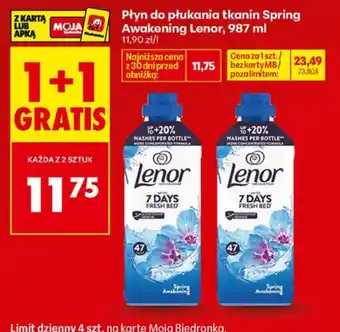 Biedronka Płyn do płukania tkanin Spring Awakening Lenor oferta
