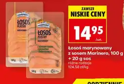 Biedronka Łosoś Plastry Marynowany Marinero oferta