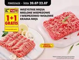Biedronka Wszystkie mięsa mielone wieprzowe i wieprzowo-wołowe kraina mięs oferta