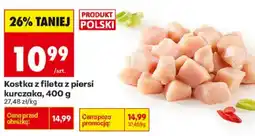 Biedronka Kostka z fileta z piersi kurczaka oferta