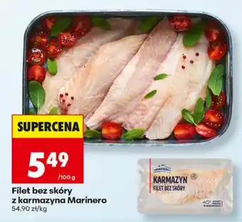 Biedronka Filet bez skóry z karmazyna Marinero oferta