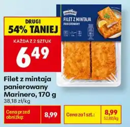 Biedronka Filet z mintaja panierowany Marinero oferta