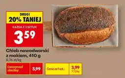 Biedronka Chleb nowodworski z makiem oferta
