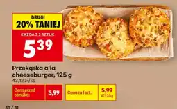 Biedronka Przekąska a'la cheeseburger oferta
