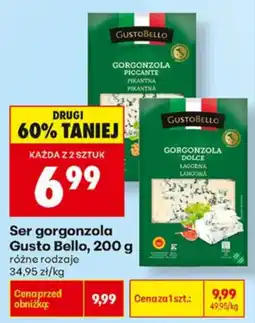 Biedronka Ser gorgonzola Gusto Bello oferta
