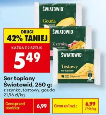 Biedronka Ser topiony Światowid oferta