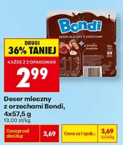 Biedronka Deser mleczny z orzechami Bondi oferta
