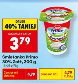 Biedronka Śmietanka Primo oferta