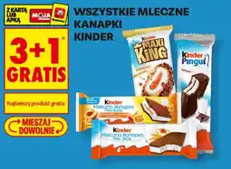 Biedronka Mleczne Kanapki Kinder oferta