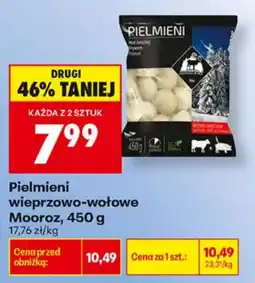 Biedronka Pielmieni wieprzowo-wołowe Mooroz oferta