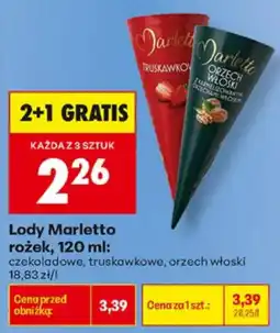 Biedronka Lody Marletto oferta