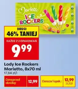 Biedronka Lody Ice Rockers Marletto oferta