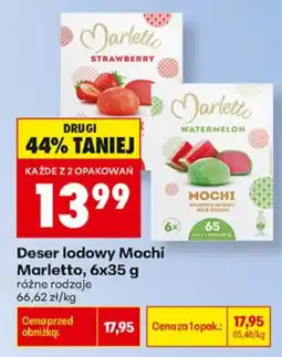 Biedronka Deser lodowy Mochi Marletto oferta