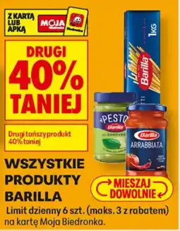 Biedronka Produkty Barilla oferta