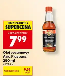 Biedronka Olej sezamowy Asia Flavours oferta
