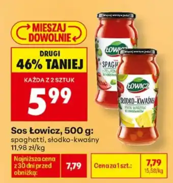 Biedronka Sos Łowicz oferta