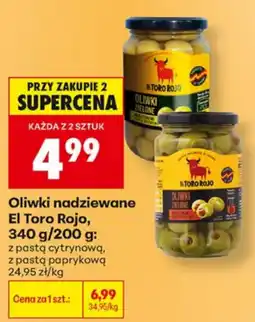 Biedronka Oliwki nadziewane El Toro Rojo oferta