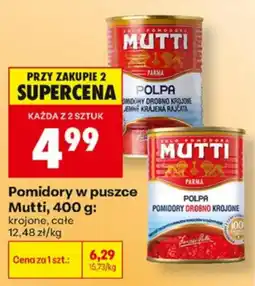 Biedronka Pomidory w puszcze Mutti oferta