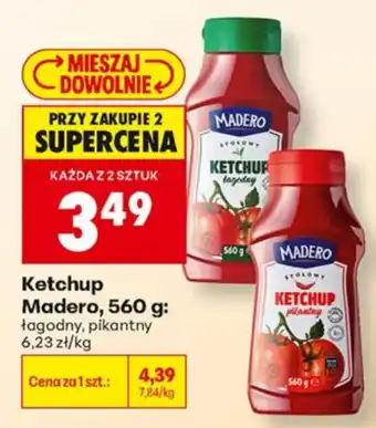 Biedronka Ketchup Madero oferta