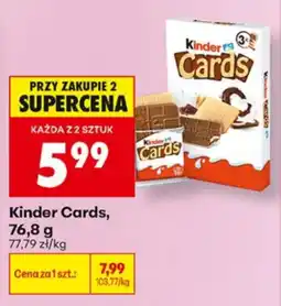 Biedronka Kinder Cards oferta