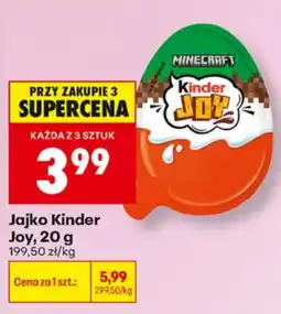 Biedronka Jajko Kinder Joy oferta