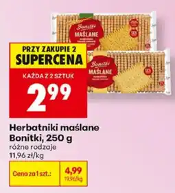Biedronka Herbatniki maślne Bonitki oferta