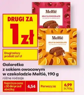 Biedronka Galaretki Meltié oferta