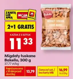 Biedronka Migdały łuskane Bakello oferta