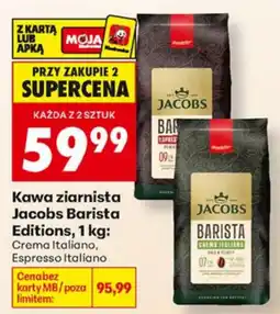 Biedronka Kawa ziarnista Jacobs Barista Editions oferta