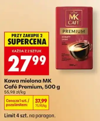Biedronka Kawa mielona MK Café Premium oferta