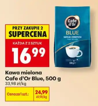 Biedronka Kawa mielona Cafe d'Or Blue oferta