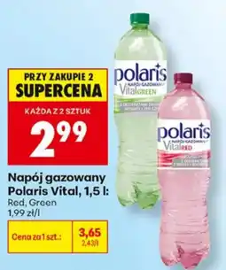 Biedronka Napój gazowany Polaris Vital oferta