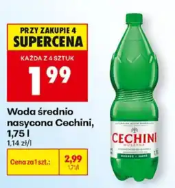 Biedronka Woda średnio nasycona Cechini oferta