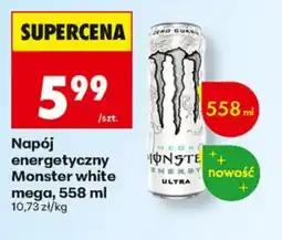 Biedronka Napój energetyczny Monster white mega oferta